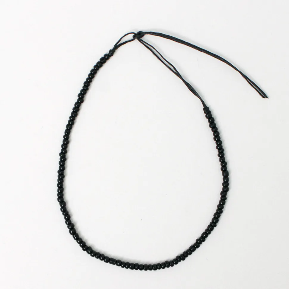 PHADUA / Solid glass bead anklet