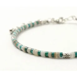 PHADUA / Turquoise and Shell Anklet
