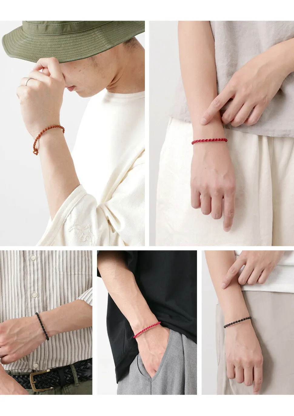 PHADUA / Wax Cord Bracelet