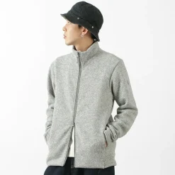 POUTNIK BY TILAK / Monk zip-up fleece jacket