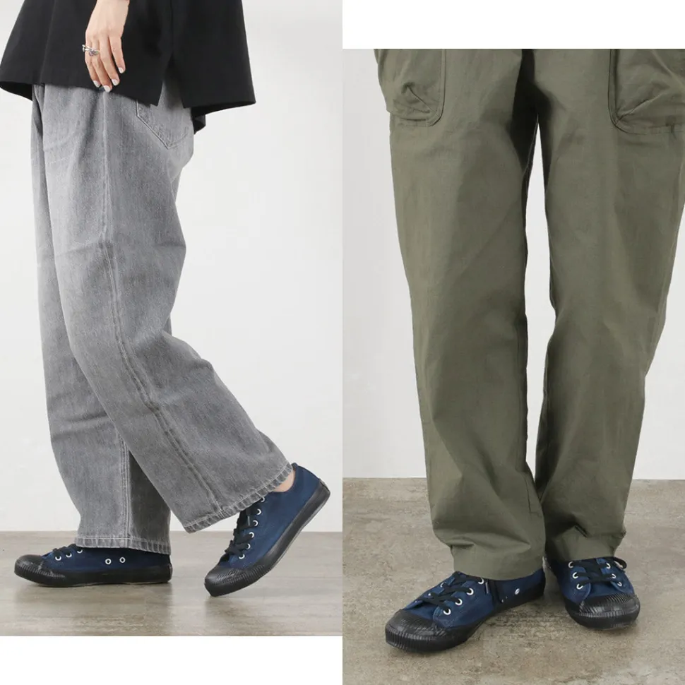 PRAS / Shellcap Low Indigo Hand Dyed sneaker