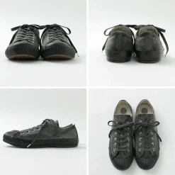 PRAS / Shellcap Low in Sumi Hand Dyedsneaker