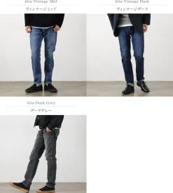 RED CARD / Rhythm Slim Tapered Stretch Denim Pants