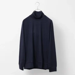 RE MADE IN TOKYO JAPAN / Dress Wool Jersey Turtleneck