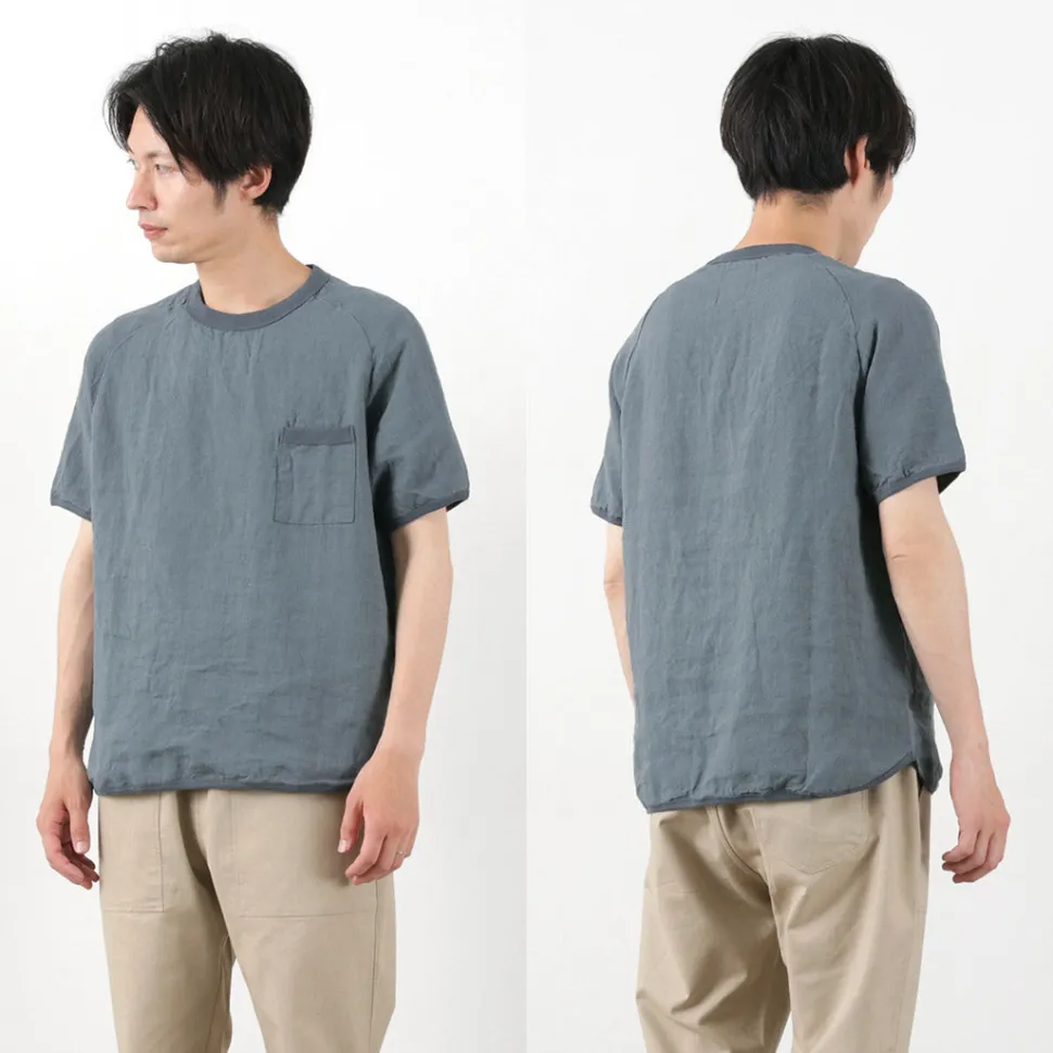 RE MADE IN TOKYO JAPAN / French Linen T-Shirt