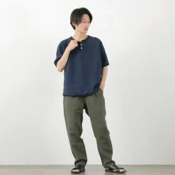 RE MADE IN TOKYO JAPAN / French Linen Tucked Pants