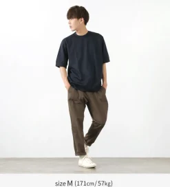 RE MADE IN TOKYO JAPAN / Half Sleeve Wide Dress T-Shirt