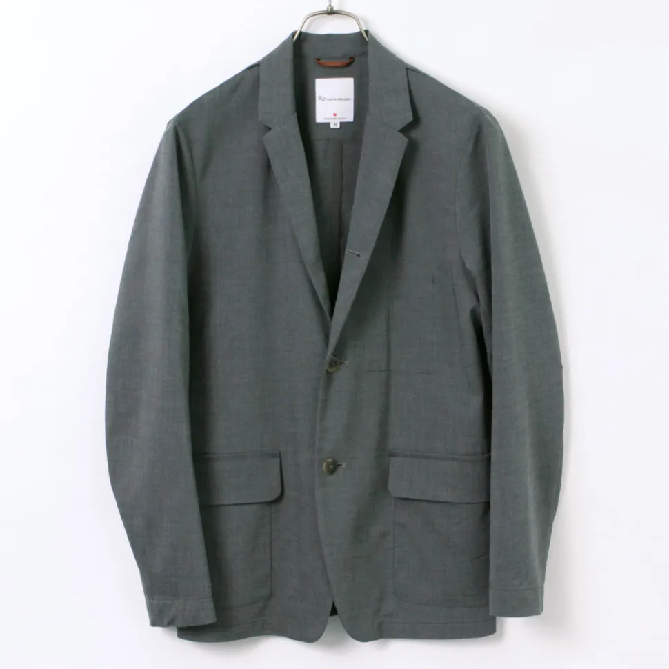 RE MADE IN TOKYO JAPAN / High Twist Tro Dress Jacket