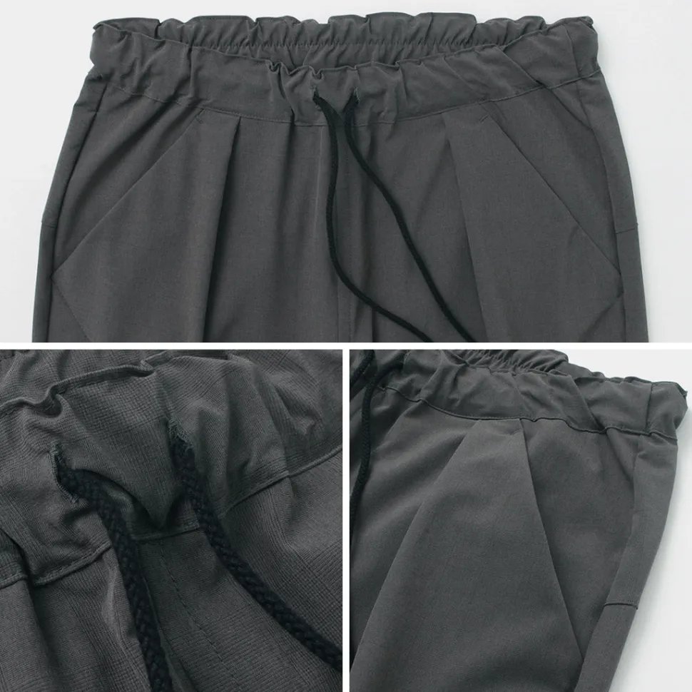 RE MADE IN TOKYO JAPAN / Light Glen Check Tucked Half Pants