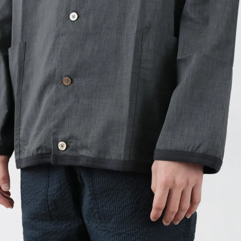 RE MADE IN TOKYO JAPAN / Linen Coolmax Shirt Cardigan