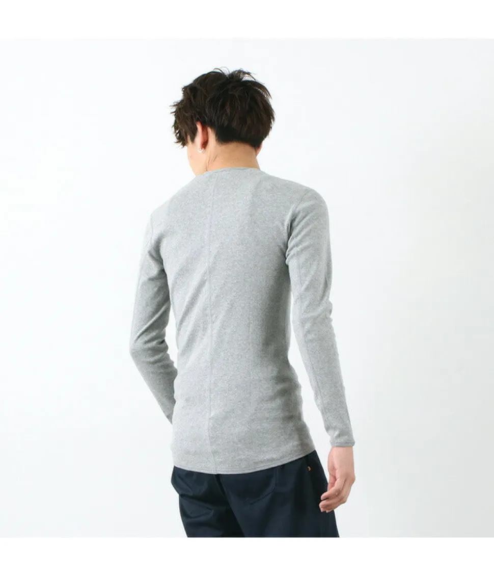 RE MADE IN TOKYO JAPAN / Long Sleeve Perfect Innerwear U Neck