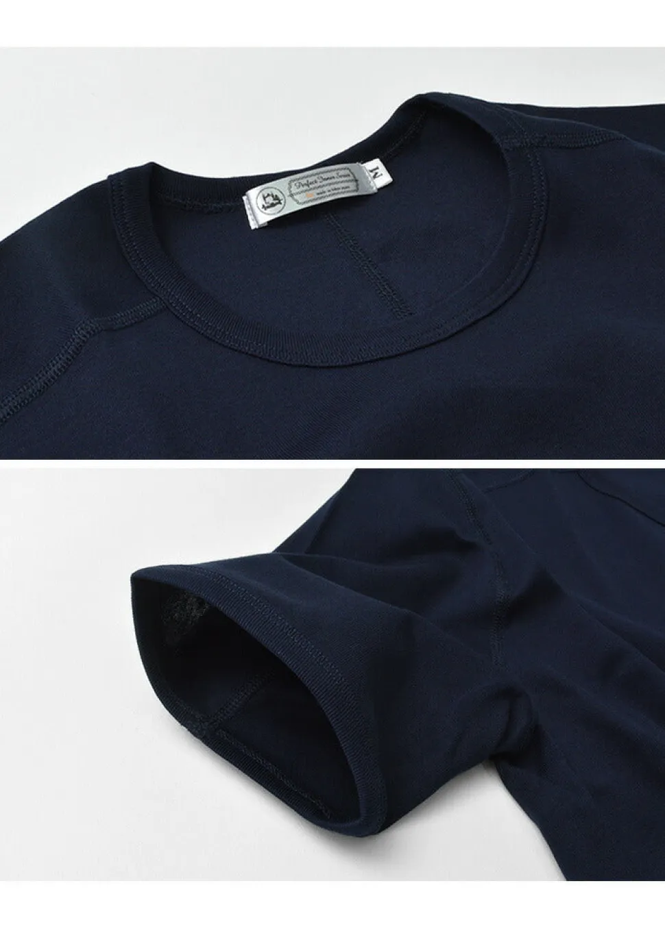 RE MADE IN TOKYO JAPAN / Perfect Inner Giza Cotton Crew T-Shirt