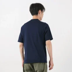 RE MADE IN TOKYO JAPAN / Perfect Inner Giza Mock Neck Half Sleeve T-Shirt