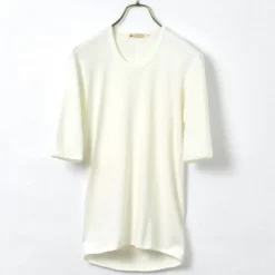 RE MADE IN TOKYO JAPAN / Perfect Inner Half Sleeve U-Neck