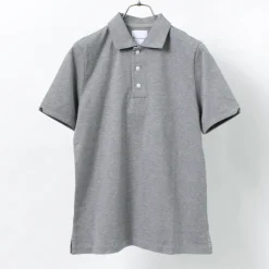 RE MADE IN TOKYO JAPAN / SUVIN GOLD COTTON KNIT SHIRT