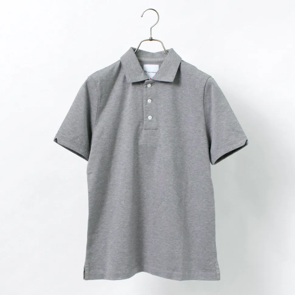 RE MADE IN TOKYO JAPAN / SUVIN GOLD COTTON KNIT SHIRT