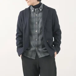 RE MADE IN TOKYO JAPAN / Wool Cashmere Kersey Coverall Jacket