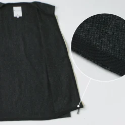 RE MADE IN TOKYO JAPAN / Wool Cashmere Kersey Crew Vest