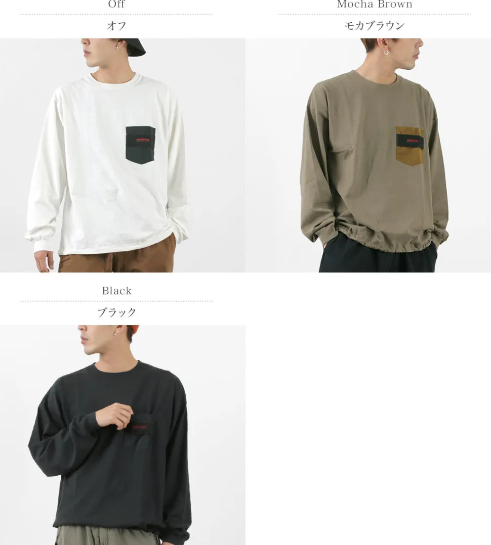 REMI RELIEF × BRIEFING / Long Sleeve T-Shirt 1