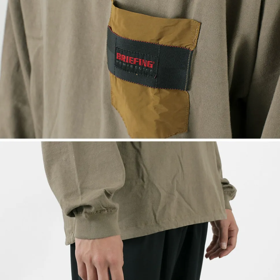 REMI RELIEF × BRIEFING / Long Sleeve T-Shirt 1