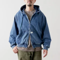 REMI RELIEF / Denim Zip Jacket