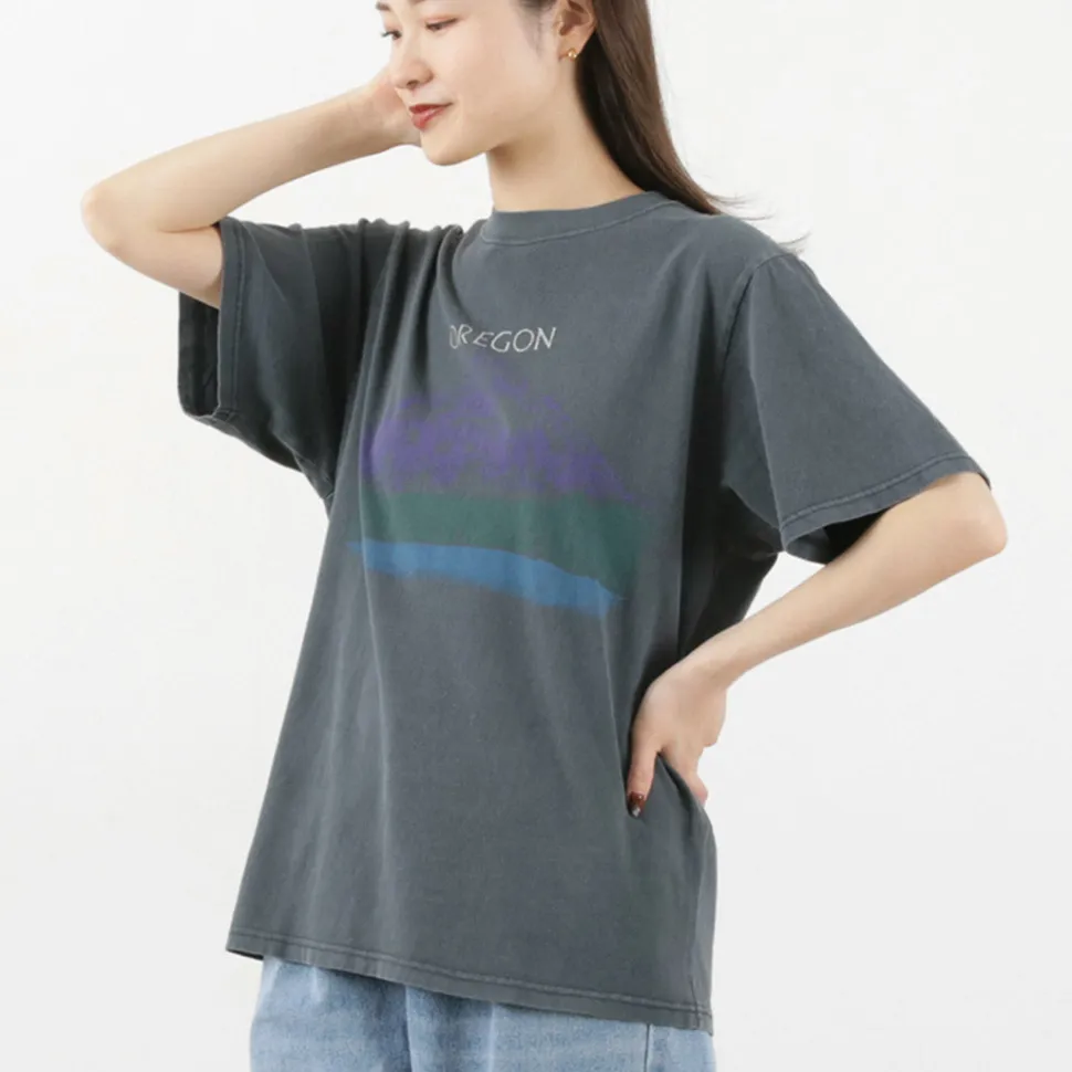 REMI RELIEF / HARD SP processing 20/- jersey regular T (OREGON)