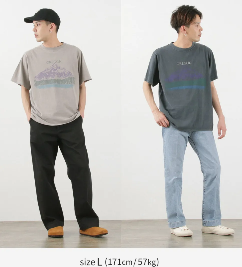 REMI RELIEF / HARD SP processing 20/- jersey regular T (OREGON)