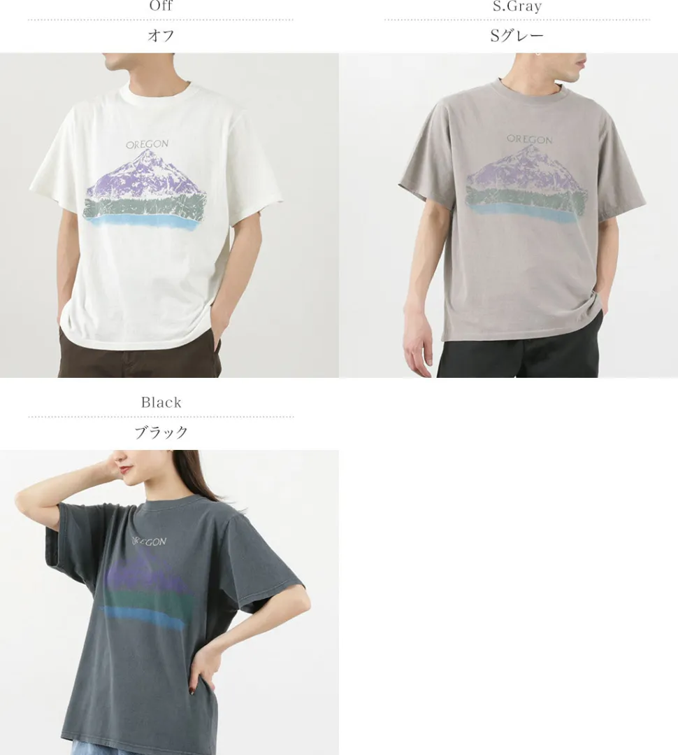 REMI RELIEF / HARD SP processing 20/- jersey regular T (OREGON)