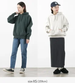 REMI RELIEF / Jazz Nep Raised Lined Hoodie with Rear Back Hoodie