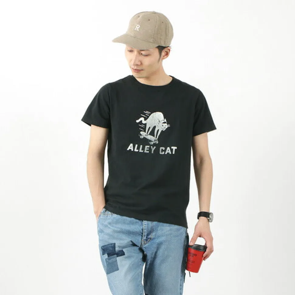 REMI RELIEF / LW processed T-shirt (ALLEY CAT)