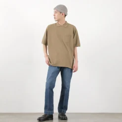 REMI RELIEF / 16/- raffia seed stitch T-Shirt
