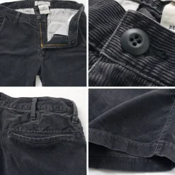 REMI RELIEF / Sulfured Corduroy Regular Shorts