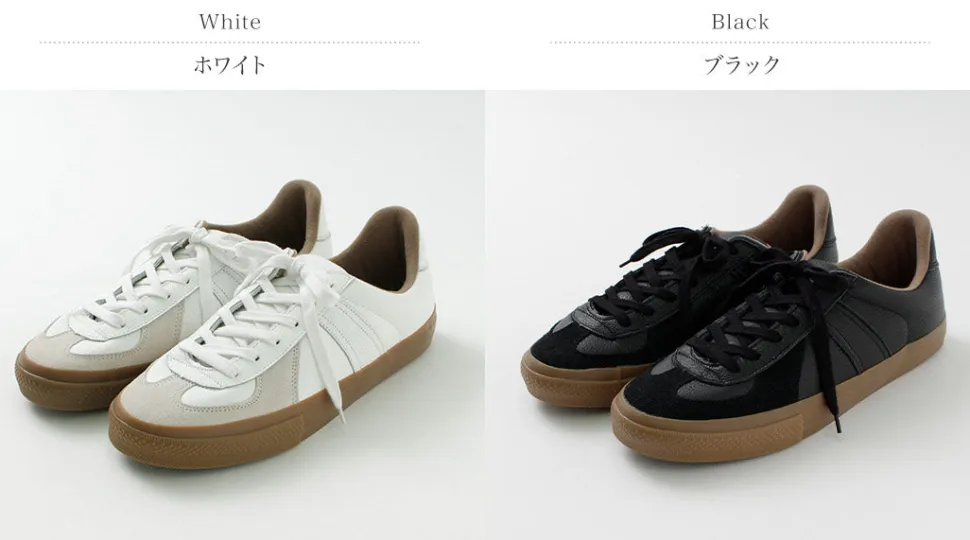 REPRODUCTION OF FOUND / German military trainers Shrink leather Sneaker