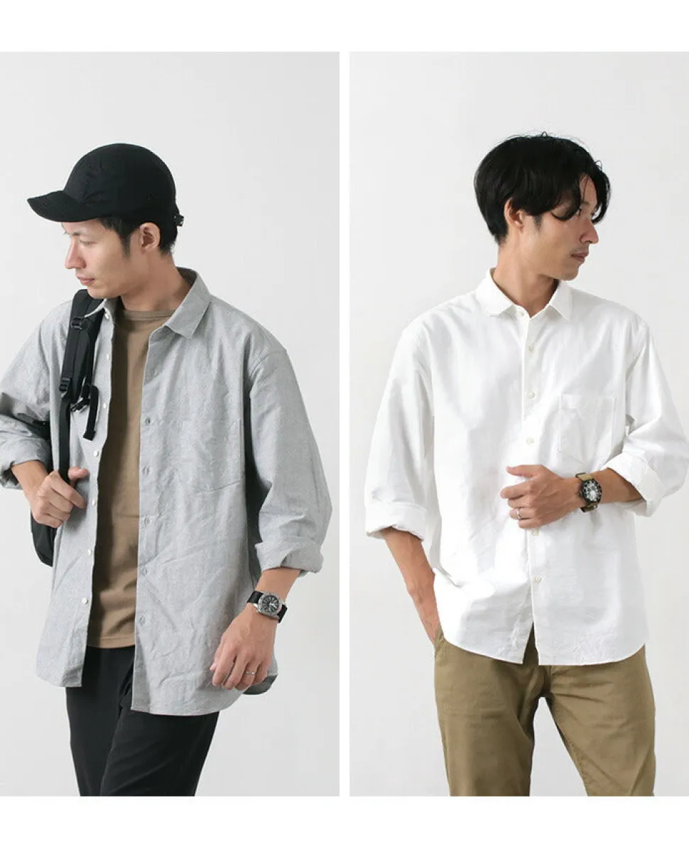 ROCOCO / American Ox Wide Shirt Regular Collar