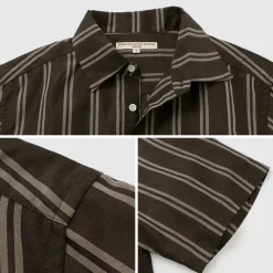 ROCOCO / Cupro linen woven poloshirt