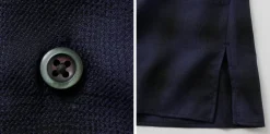 ROCOCO / Wool Open-Collared Shirt