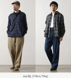 ROCOCO / Wool Open-Collared Shirt