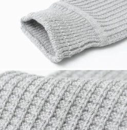 ROTOTO / Cotton Waffle Crew Socks