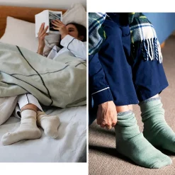 ROTOTO / Double Face Cozy Sleeping Socks Extra Fine Merino