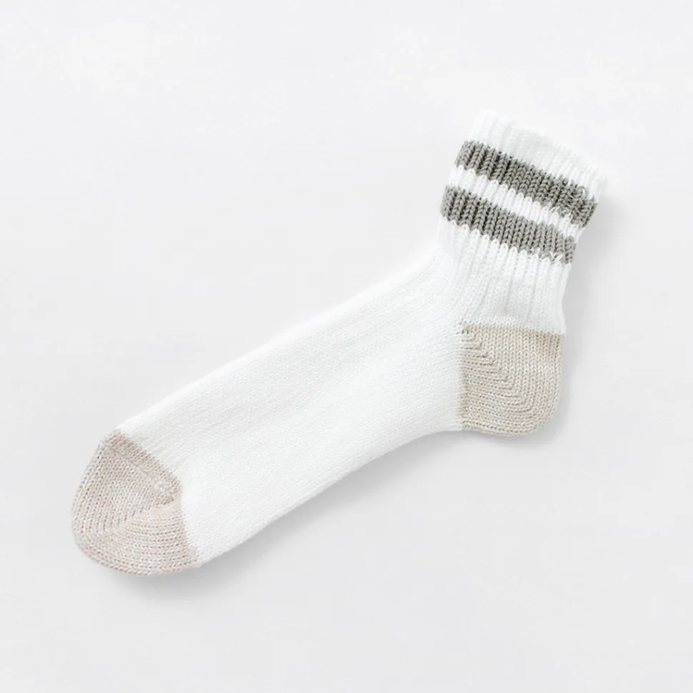 ROTOTO / O.S. Ribbed ankle socks
