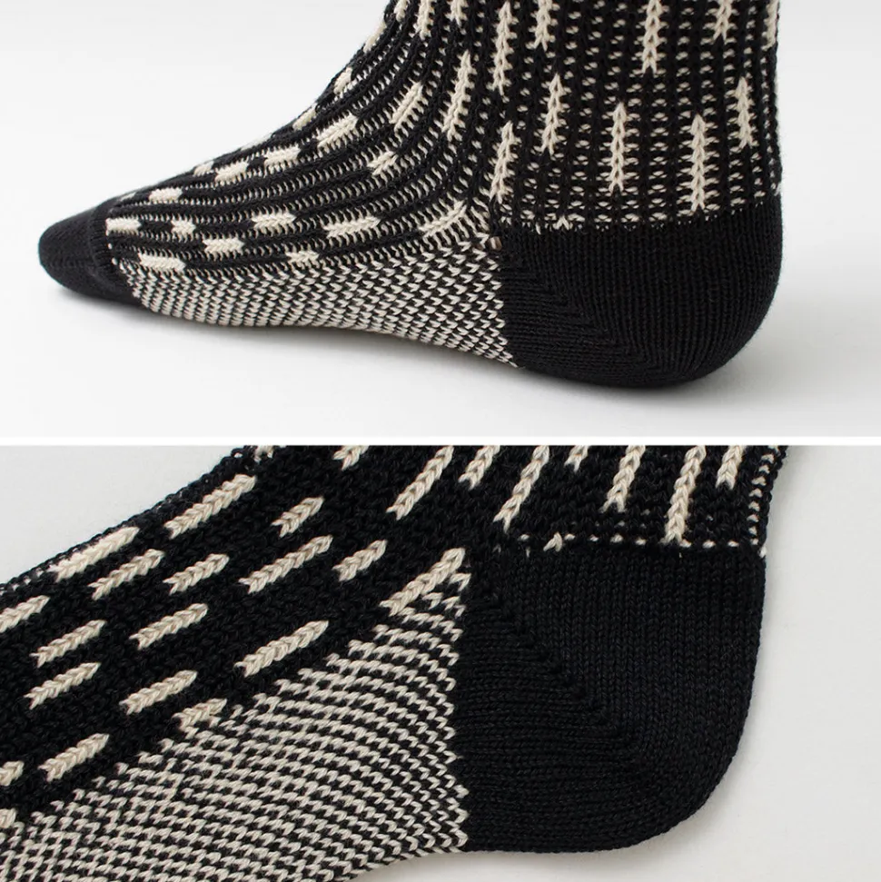 ROTOTO / Raindrop Crew Socks