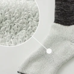 ROTOTO / WASHI pile crew socks