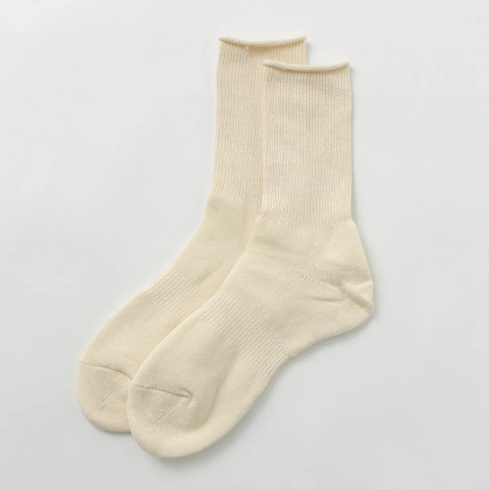 ROTOTO / WASHI pile crew socks