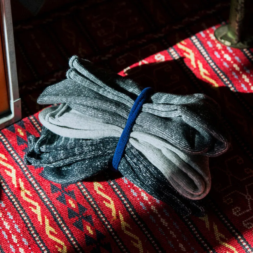 ROTOTO / WASHI pile crew socks
