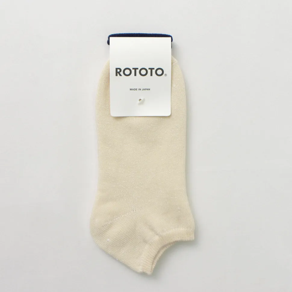 ROTOTO / Washi Pile Short Socks