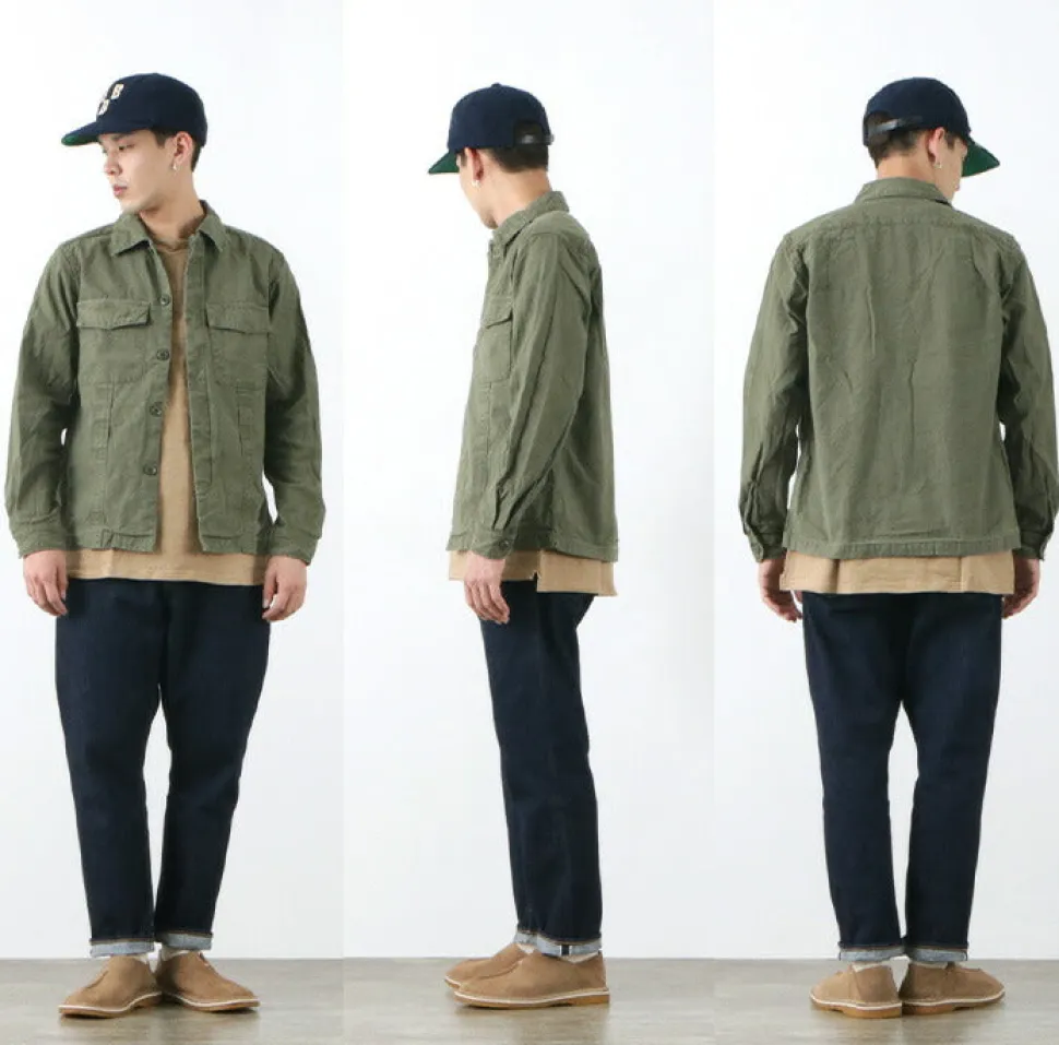 SANCA / 15.5 oz. denim tapered 5P pants