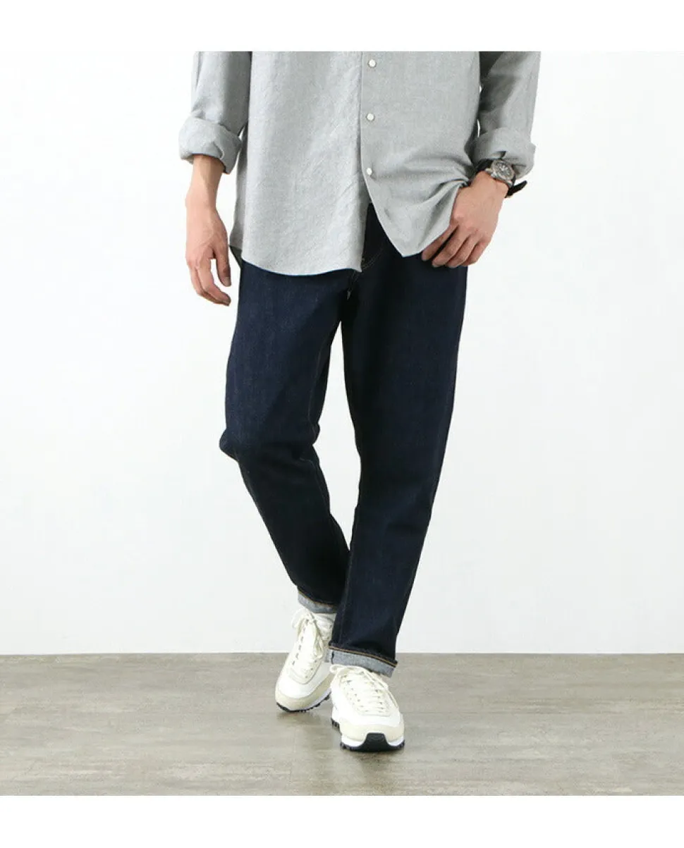 SANCA / 15.5 oz. denim tapered 5P pants