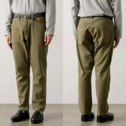 SANCA / UK Green Denim Tapered 5-Pants