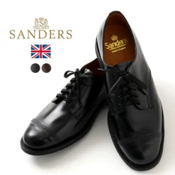 SANDERS / #1128 Military derby shoes Japan Limited Model