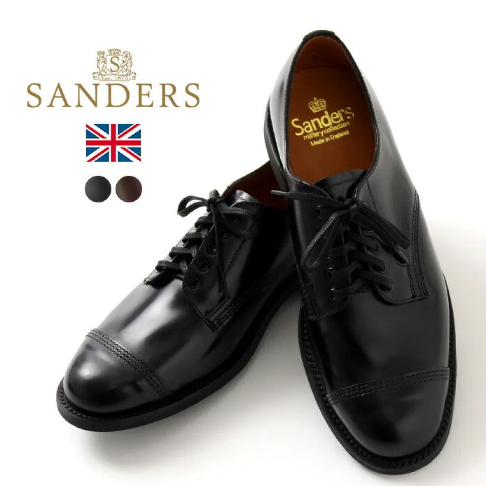 SANDERS / #1128 Military derby shoes Japan Limited Model